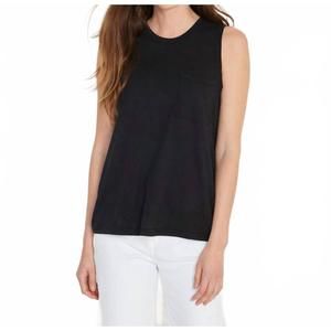 NEW NOT MONDAY mina sleeveless tee in black